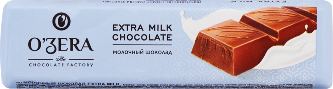 

Шоколад молочный O'Zera Extra Milk 45 г