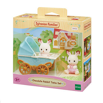 Игровой набор «Двойняшки в коляске» 3+, Sylvanian Families