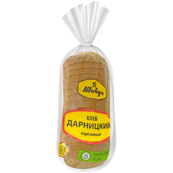 Хлеб Тобус Дарницкий формовой нарезка