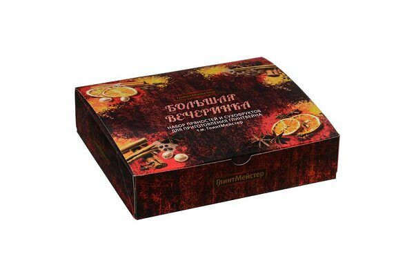 Набор пряностей и сухофруктов для приготовления глинтвейна «Большая вечеринка», «Глинтмейстер»