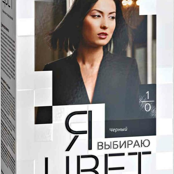 Краска для волос Estel Я выбираю цвет Черный 1/0