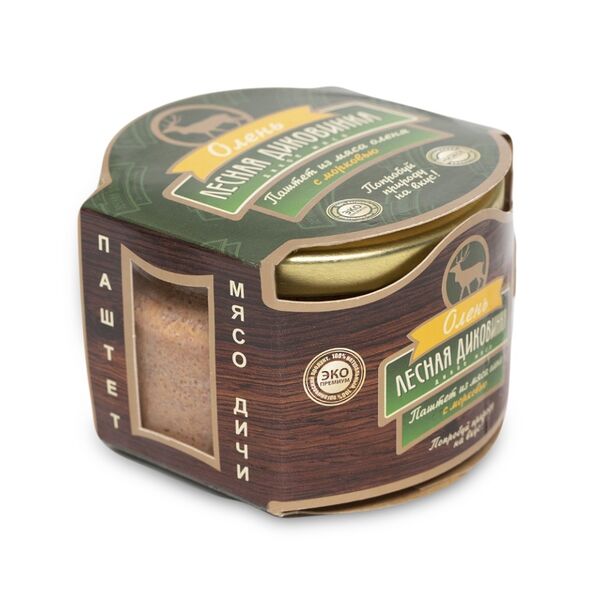 Паштет из мяса оленя с морковью 