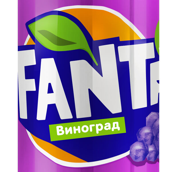 Напиток б/а газ. Фанта Виноград 0,33 л. ж/б