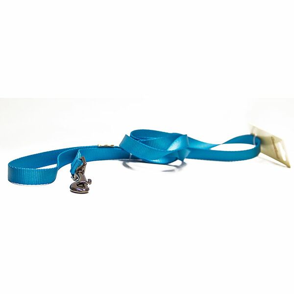 Поводок для собак GREAT&SMALL 10x1200мм нейлон Голубой