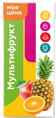 Нектар Моя цена Мультифрукт 950 мл
