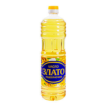 

Масло подсолнечное Злато рафинированное 1 л