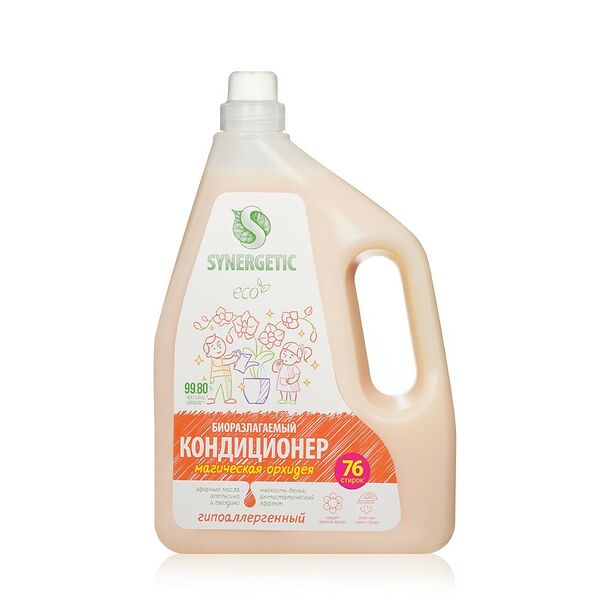Кондиционер для белья Synergetic Магическая орхидея 2.28 л