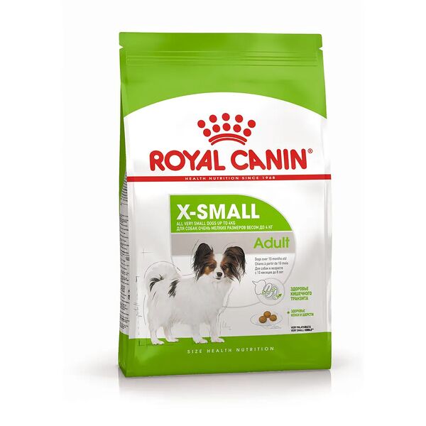Корм для собак миниатюрных пород Royal Canin X-Small Adult Курица