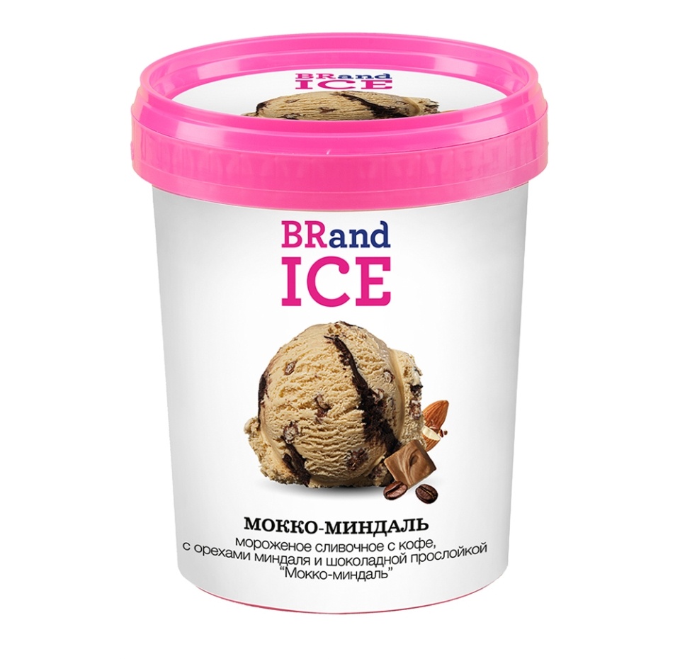 

Мороженое BRandICE Мокко-Миндаль 600 г