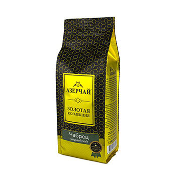 Чай черный Азерчай Gold collection с чабрецом