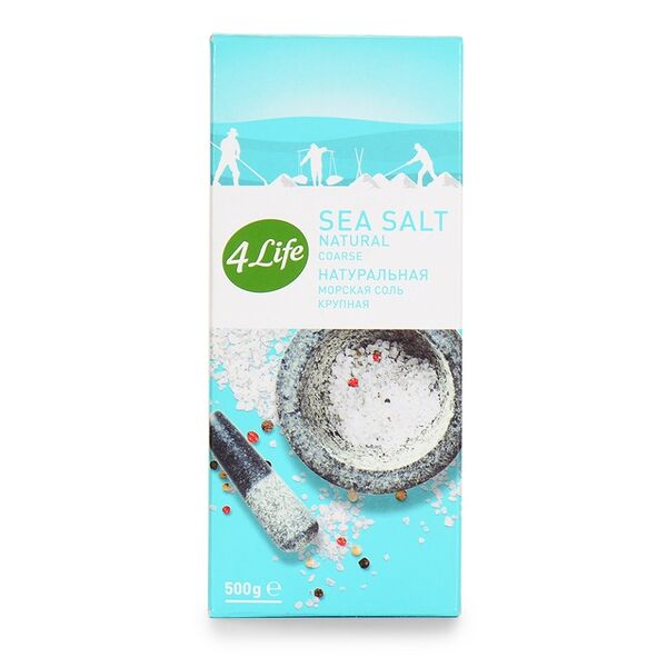 Соль морская крупная, 4LIFE