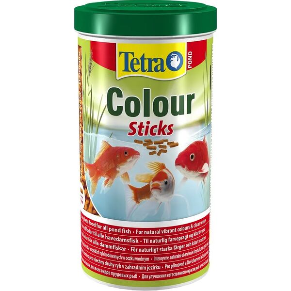 Tetra Pond Color Sticks корм для прудовых рыб палочки для окраски