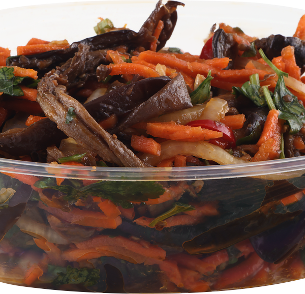 Салат  корейский острый из баклажанов вес до 200г