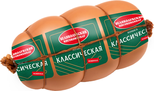 

Колбаса вареная Великолукский Мясокомбинат Классическая 500 г