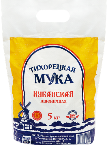 

Мука пшеничная Тихорецкая, 5 кг