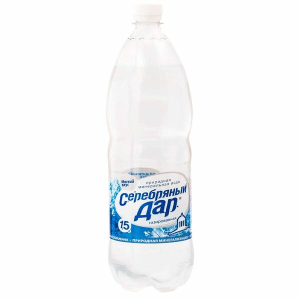 Вода минеральная Серебряный дар газированная