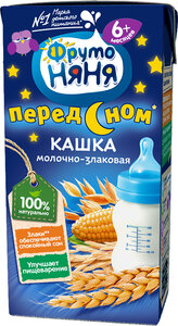 Каша детская Фрутоняня молочно-злаковая, с 6 месяцев в Магнит со скидкой –20%