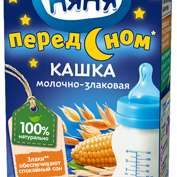 Каша «Мультизлаки» молочная с 6 месяцев, «ФрутоНяня»