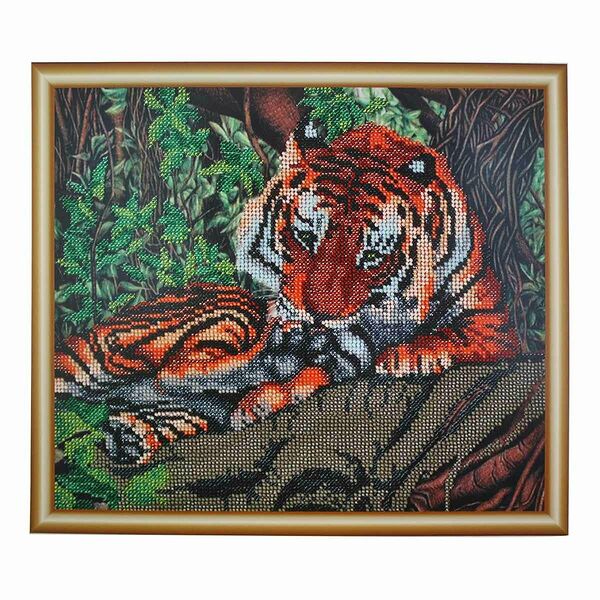 БН-3114 Набор для вышивания бисером Hobby&Pro 'Чистюля' 29*25см