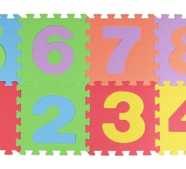 Коврик-пазл для упражнений Actiwell 30х30х1 см, 8 секций