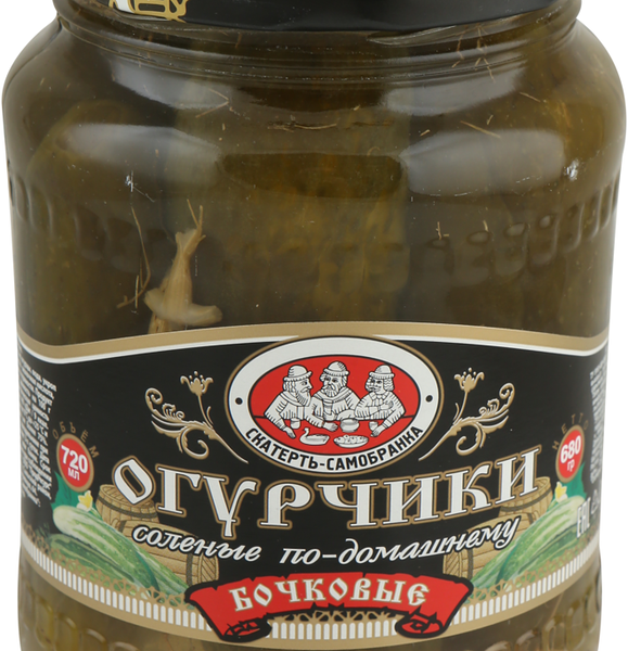 Огурчики солёные по-домашнему Скатерть-Самобранка бочковые