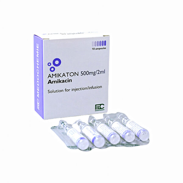 Амикатон ампула 500мг / 2мл N10