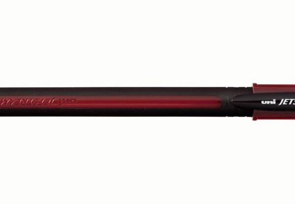 Ручка шариковая, 0.7 мм, красная, JETSTREAM 101