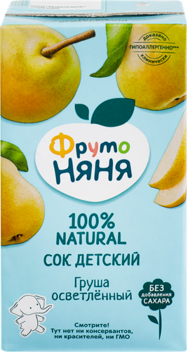 

Сок ФрутоНяня Груша 500 мл