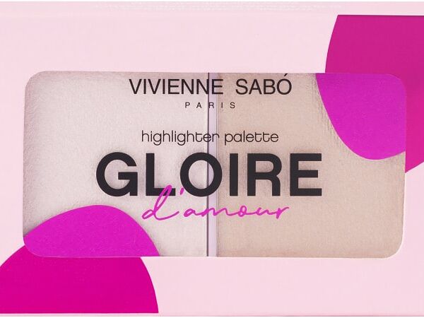 Палетка хайлайтеров Vivienne Sabo Gloire D'amour Тон 01