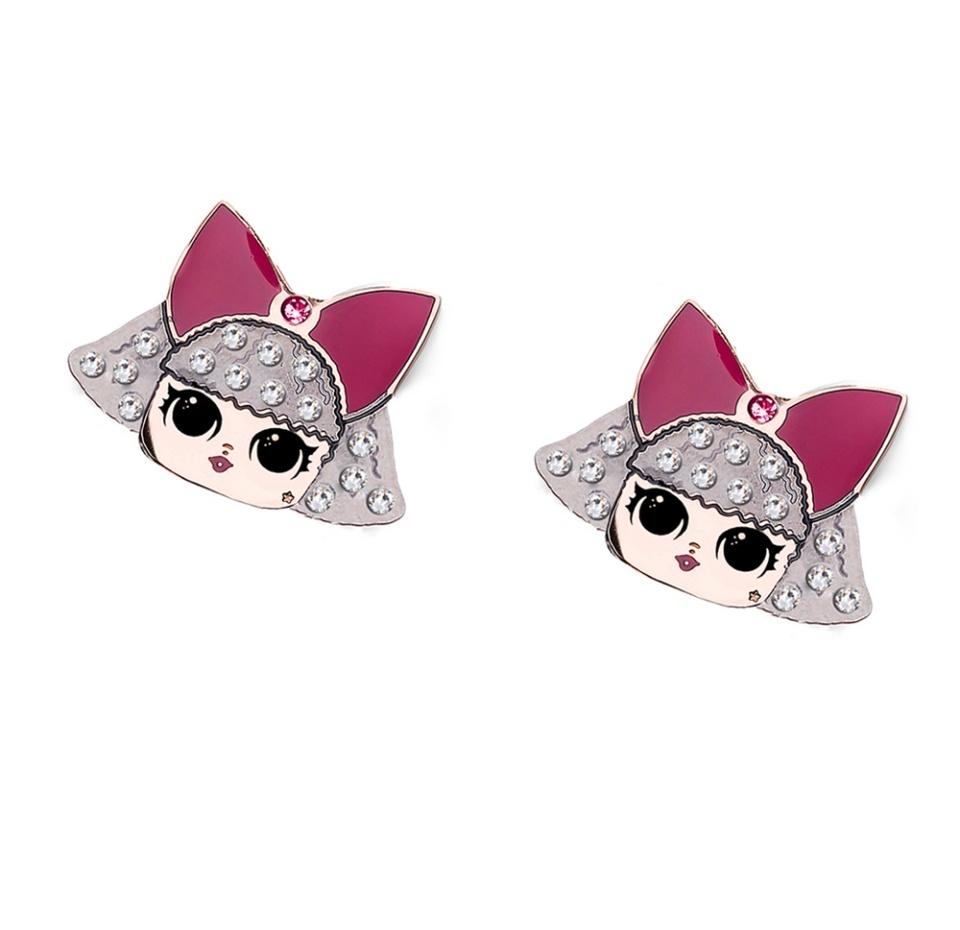 

Серьги-пусеты L.O.L. Surprise! Diva сталь покрытая 18 кар золотом