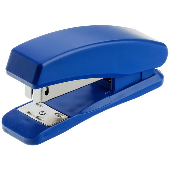 Степлер №24/6 до 20 л, пластиковый корпус, синий  St309_1871BU