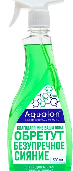 Средство чистящее Aqualon Сияние для мытья стекол и зеркал 500мл