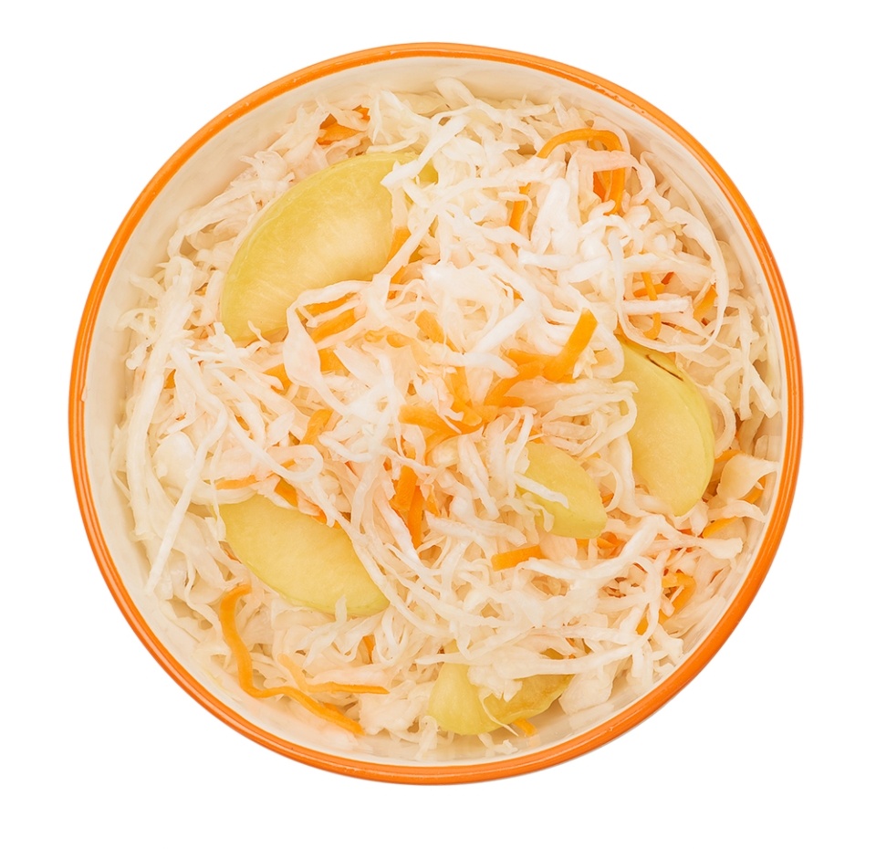 

Капуста квашеная с яблоками, Россия