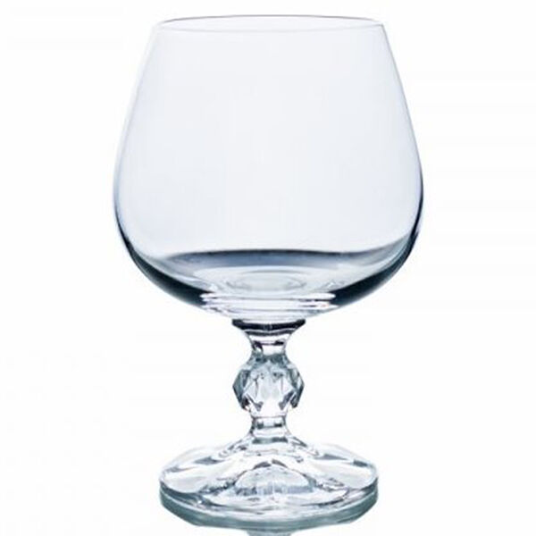 Набор бокалов для бренди Клавдия, 6 шт, 250 мл, гладкое бесцветное стекло