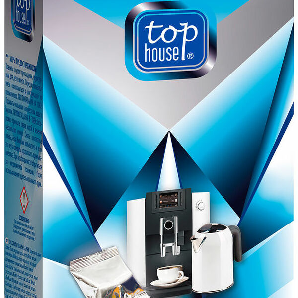 Экспресс-очиститель накипи Top house для чайников, кофеварок и кофемашин 200 г