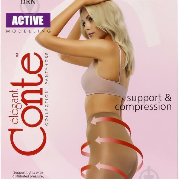 Колготки женские Conte Active 20 ден, размер 3