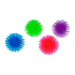 Игрушка для кошек Мяч игольчатый 3 см (4 шт)