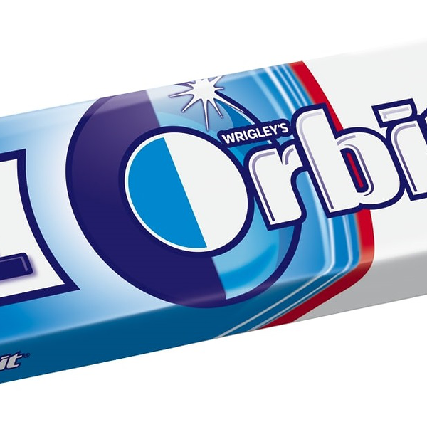 Жевательная резинка ORBIT XXL Сладкая мята без сахара с ароматом мяты вес 20,4 г Wrigley РОССИЯ