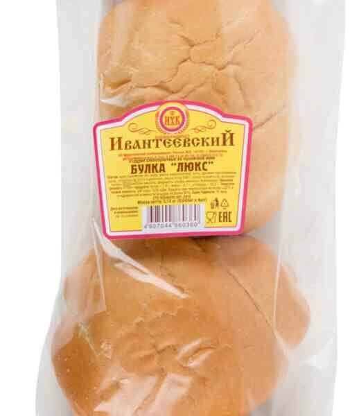 Булка Люкс Ивантеевский хлебокомбинат, 45 г x 4 шт.
