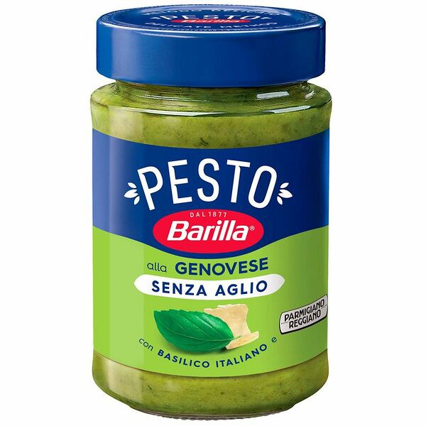 Соус Barilla Pesto Genovese senza Aglio с базиликом (без чеснока)