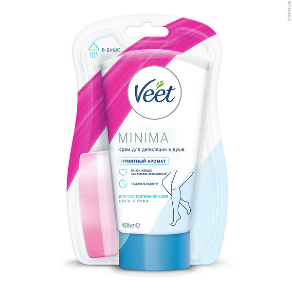 Veet Silk&Fresh крем для депиляции в душе для чувствительной кожи 150 мл