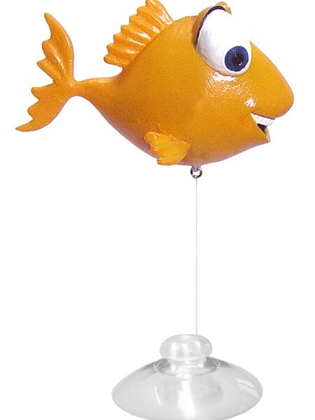 Декорация пластиковая Рыбка (игрушка-поплавок) 7х6х8,2см
