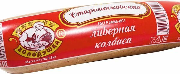 Колбаса Холодушка Старомосковская ливерная 300 г