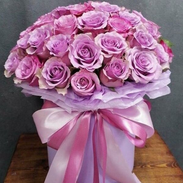 Фиолетовая коробочка