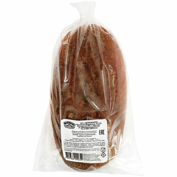 Хлеб Щелковохлеб Крестьянский подовый, 650 г