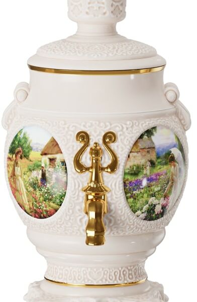 Чай черный Hilltop Керамическая чайница Самовар Царская коллекция 100г