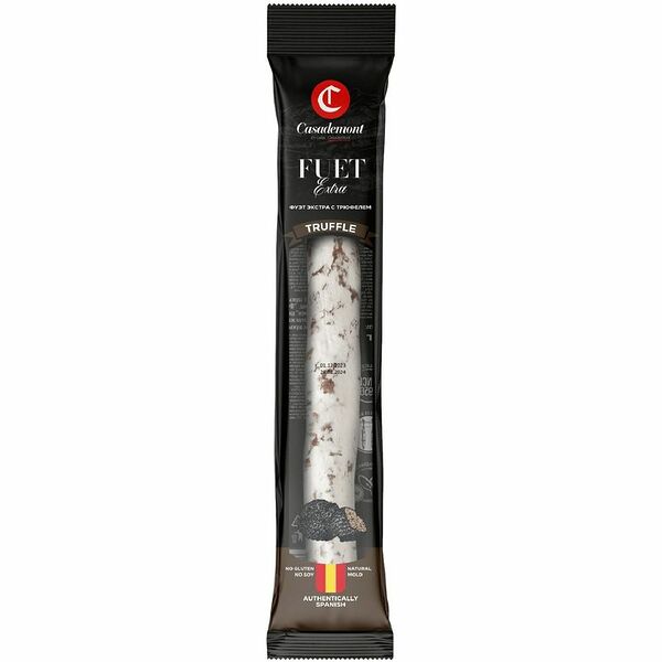 Колбаса Casademont Фуэт Экстра с трюфелем сыровяленая, 110 г