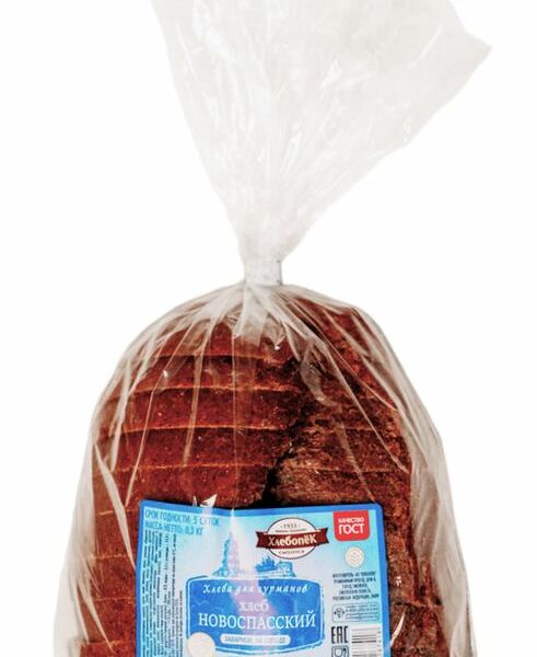Хлеб Хлебопек Новоспасский в нарезке
