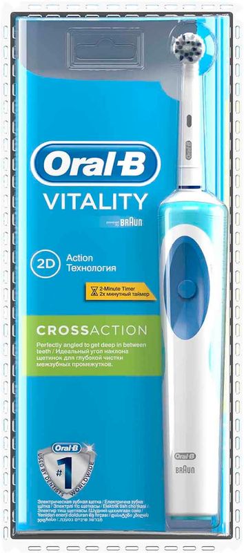 

Зубная щетка электрическая Oral-B Vitality 3d White D12.513