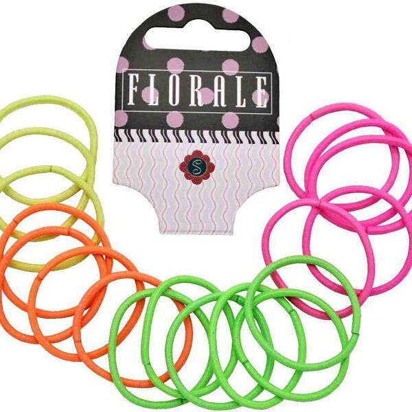 Резинки для волос Florale DNZ1-60 цвет в ассортименте, 18 шт